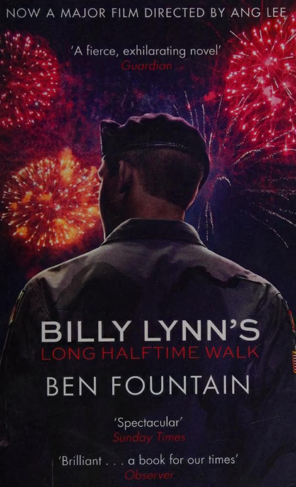 Billy lynn's long halftime walk